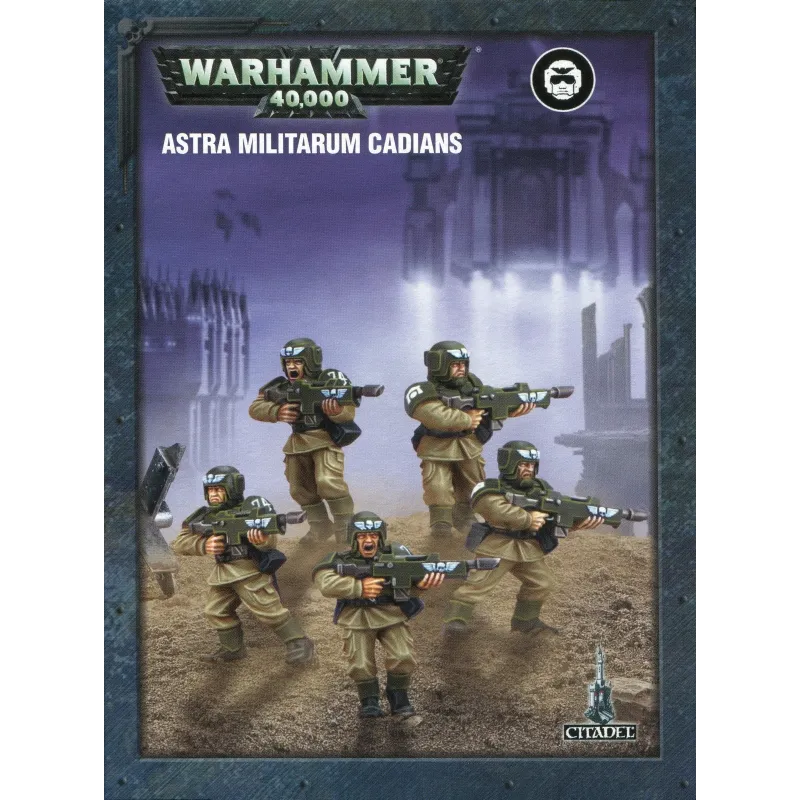 Warhammer 40,000 EASY TO BUILD ASTRA MILITARUM CADIANS Warhammer 40,000 EASY TO BUILD ASTRA MILITARUM CADIANS
