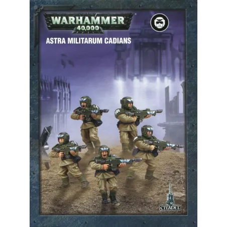 Warhammer 40,000 EASY TO BUILD ASTRA MILITARUM CADIANS
