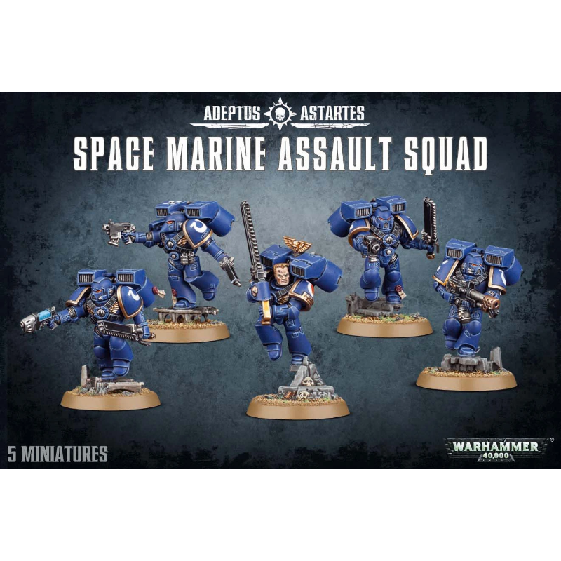 Warhammer 40,000 SPACE MARINE ASSAULT SQUAD Warhammer 40,000 SPACE MARINE ASSAULT SQUAD