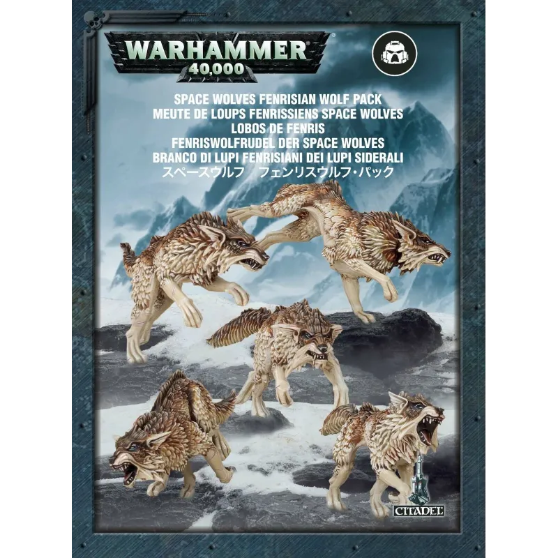 Warhammer 40,000 SPACE WOLVES FENRISIAN WOLF PACK