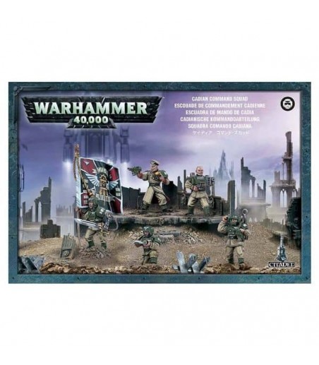 Warhammer 40,000 CADIAN COMMAND SQUAD