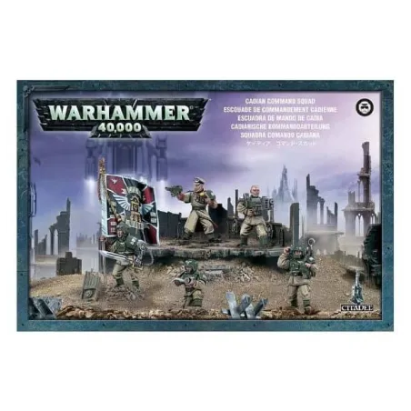 Warhammer 40,000 CADIAN COMMAND SQUAD