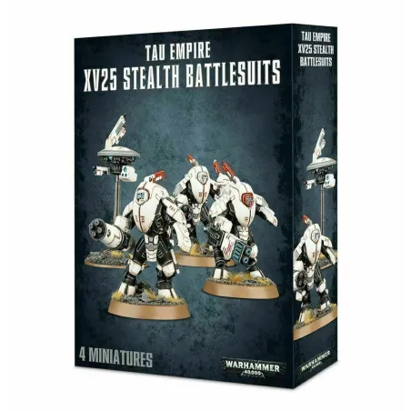 Warhammer 40,000 TAU EMPIRE XV25 STEALTH BATTLESUITS
