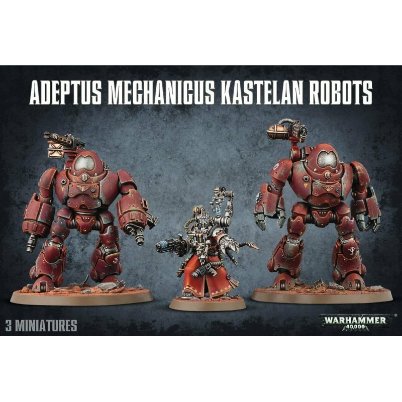 Warhammer 40,000 ADEPTUS MECHANICUS KASTELAN ROBOTS