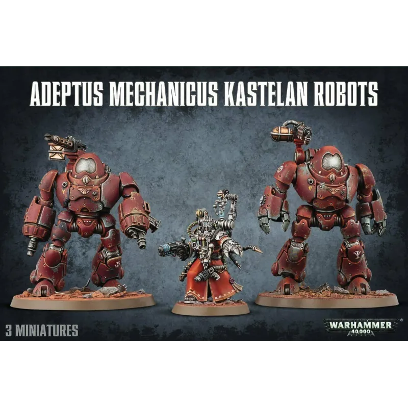 Warhammer 40,000 ADEPTUS MECHANICUS KASTELAN ROBOTS