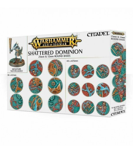 Warhammer AOS: SHATTERED DOMINION: 25 & 32MM ROUND