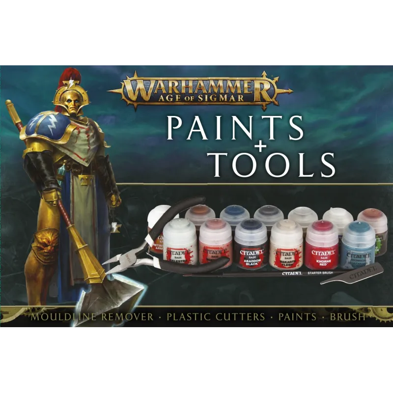 Warhammer AOS PAINTS+TOOLS ENG/SPA/PORT/LATV/ROM Warhammer AOS PAINTS+TOOLS ENG/SPA/PORT/LATV/ROM