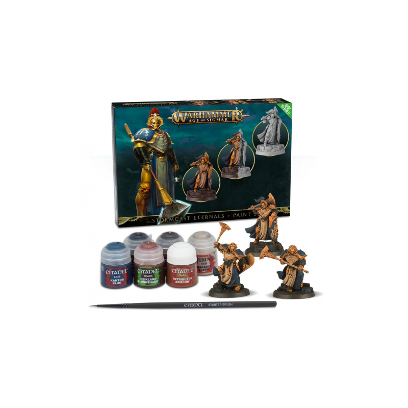 Warhammer Age of Sigmar Paints & Tools Set