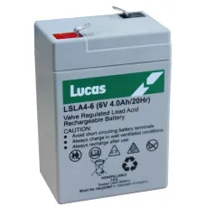 LSLA4-6 LUCAS SLA BATTERY 6V 4AH