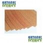 CORK PRE-CUT LONG STRAIGHT NATURAL PACK OF 4
