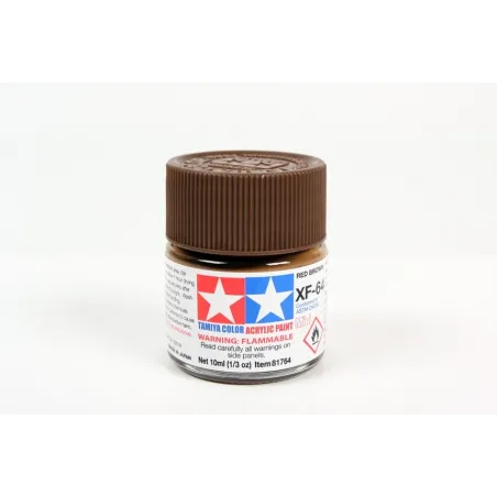 TAMIYA Acrylic Mini Xf-64 Red Brown