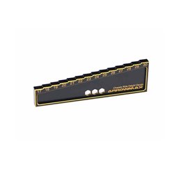 Chassis Ride Height Gauge 17-30mm 1/8 Off Blk gold