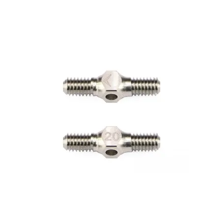 64 Ti Turnbuckle 4mm x 20mm - (2)