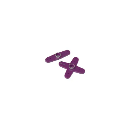 Servo Arm JR1/2 Purple