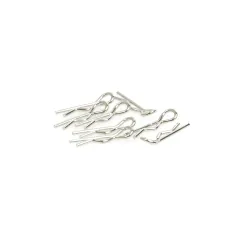 Small Body Clip 1/10 - Silver (8)
