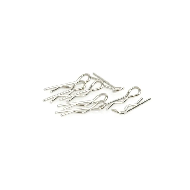 Small Body Clip 1/10 - Silver (8)