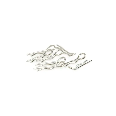 Small Body Clip 1/10 - Silver (8)
