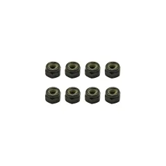 M4 Nyloc Nuts Steel - pk8