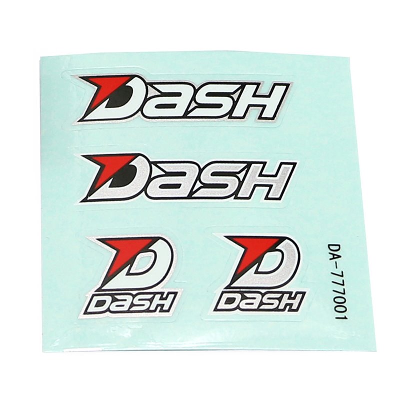 DASH Decal 70 x 70 Black/White/Silver