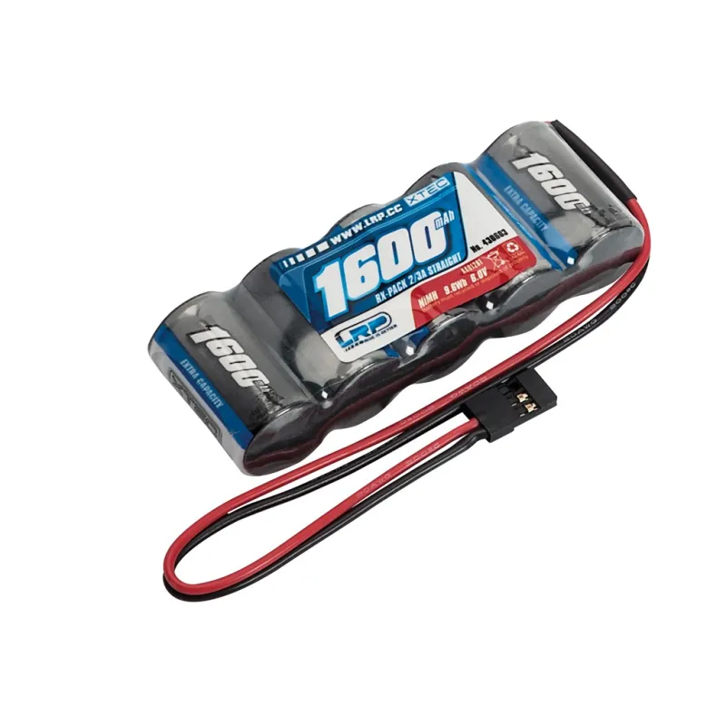 XTEC RX-Pack Straight 2/3A NiMH-JR-1600mAh XTEC RX-Pack Straight 2/3A NiMH-JR-1600mAh