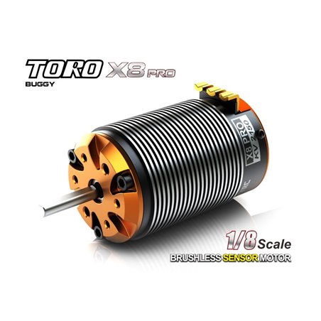 TORO 1/8 X8 Pro 1Y BL Motor 