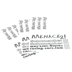 Decal sheet - Menace pk 3
