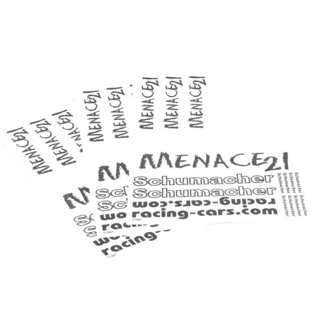 Decal sheet - Menace pk 3