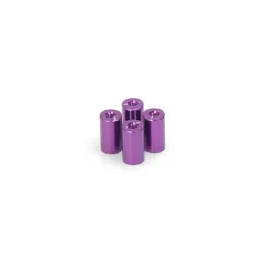 Purple Alloy Spacer - M3x14 pk4