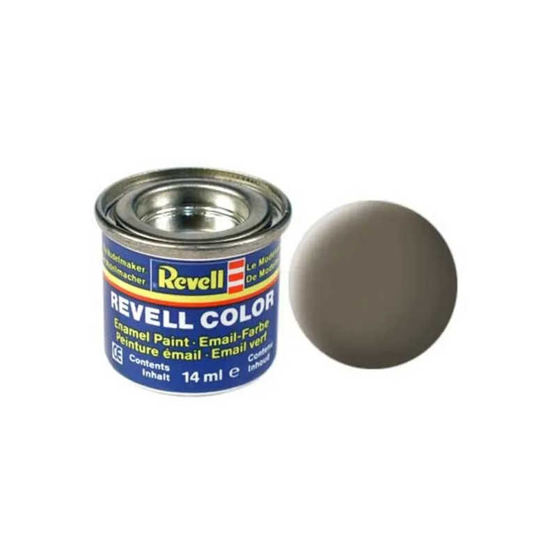Revell 14ml Tinlets 86 Olive Brown Matt