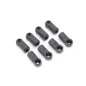 Ball Sockets Short Pro Black pk8