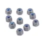 SPEED PACK - M3 Nyloc Nut Steel - Black (10pcs) 