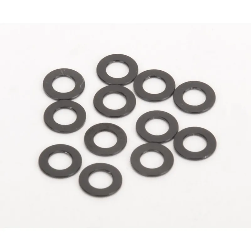 Black Alloy Washers 0.50mm (pk12)