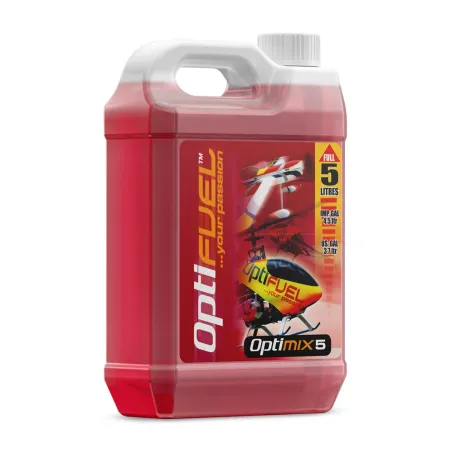 Opti Fuel OPTIMIX 5% NITRO AERO / HELI 2-STROKE FUEL 5 LITRES OH0518