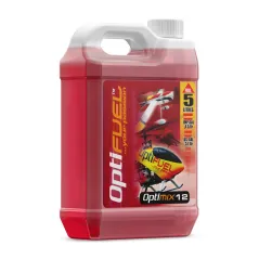 Opti Fuel OPTIMIX 12% NITRO AERO / HELI 2-STROKE FUEL 5 LITRES OH1218