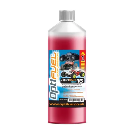 Opti Fuel OPTIMIX RTR 16% NITRO CAR FUEL 1 LITRE OP1001