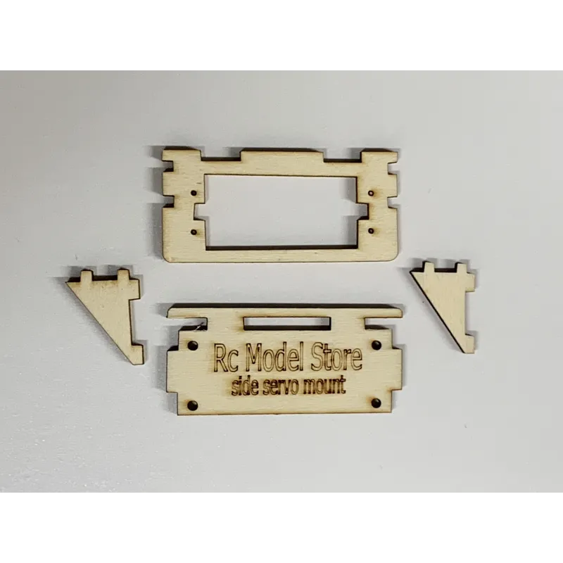 Standard Size Plywood Side Servo Mount