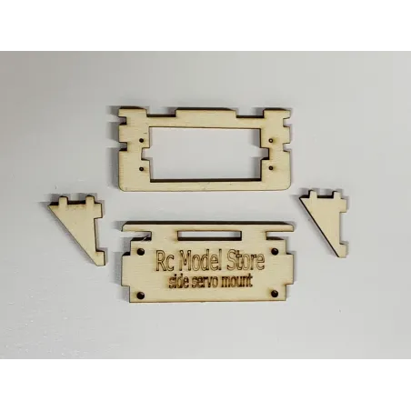 Standard Size Plywood Side Servo Mount