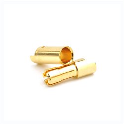 5.5mm Gold Connectors 4 pairs