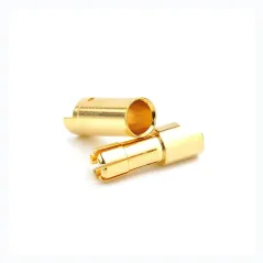 5.5mm Gold Connectors 4 pairs