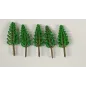 55mm scale poplar tree scenery pack of 5 