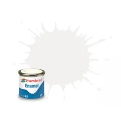 Humbrol No 34 White - Matt - Tinlet No 1 (14ml)