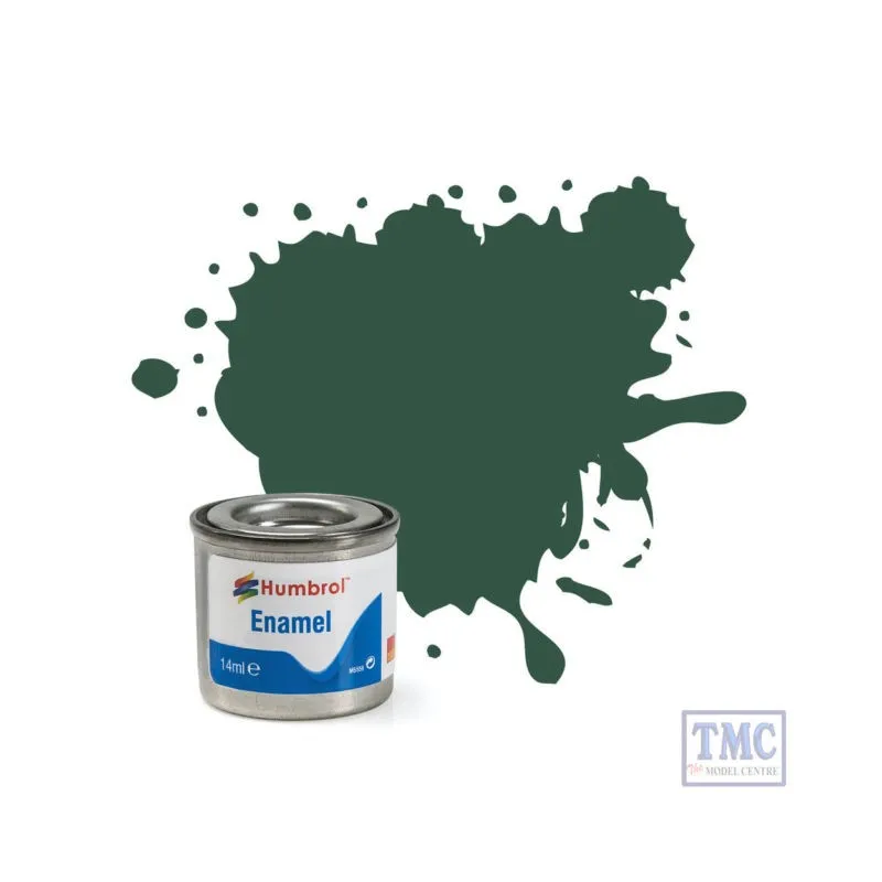 Humbrol No 116 US Dark Green - Matt - Tinlet No 1 (14ml)
