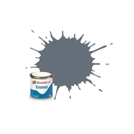 Humbrol No 123 Extra Dark Sea Grey - Satin - Tinlet No 1 (14ml)
