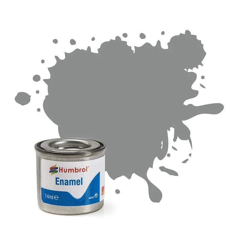 Humbrol No 126 US Med Grey - Satin - Tinlet No 1 (14ml)