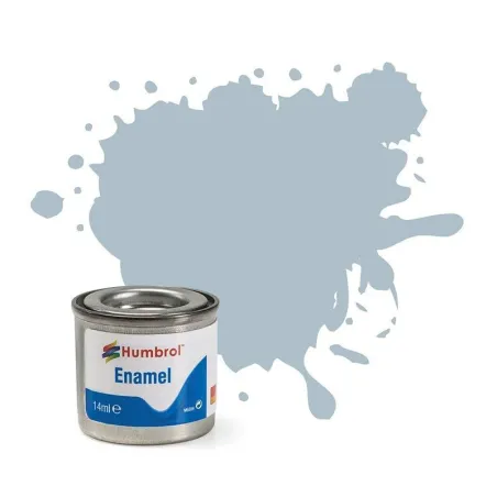 Humbrol No 127 US Ghost Grey - Satin - Tinlet No 1 (14ml)
