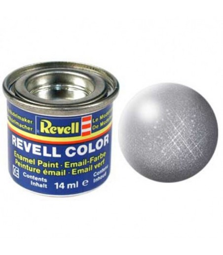 Revell 14ml Tinlets 91  Steel Metallic