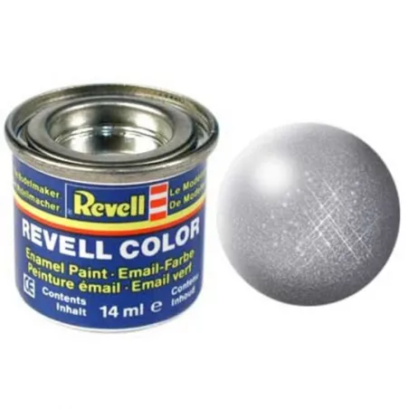 Revell 14ml Tinlets 91 Steel Metallic