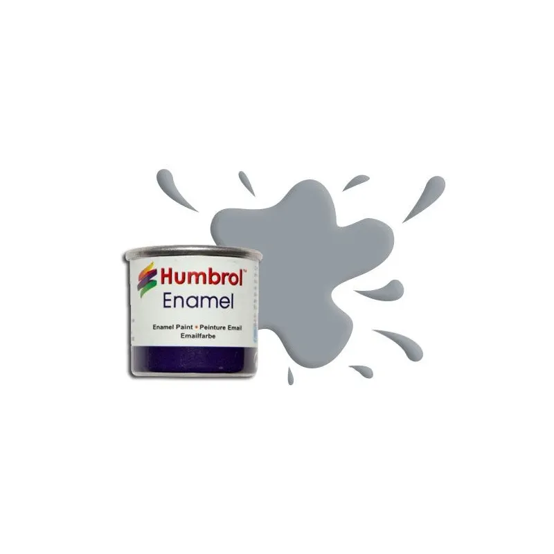 Humbrol No 165 Medium Sea Grey - Satin - Tinlet No 1 (14ml)