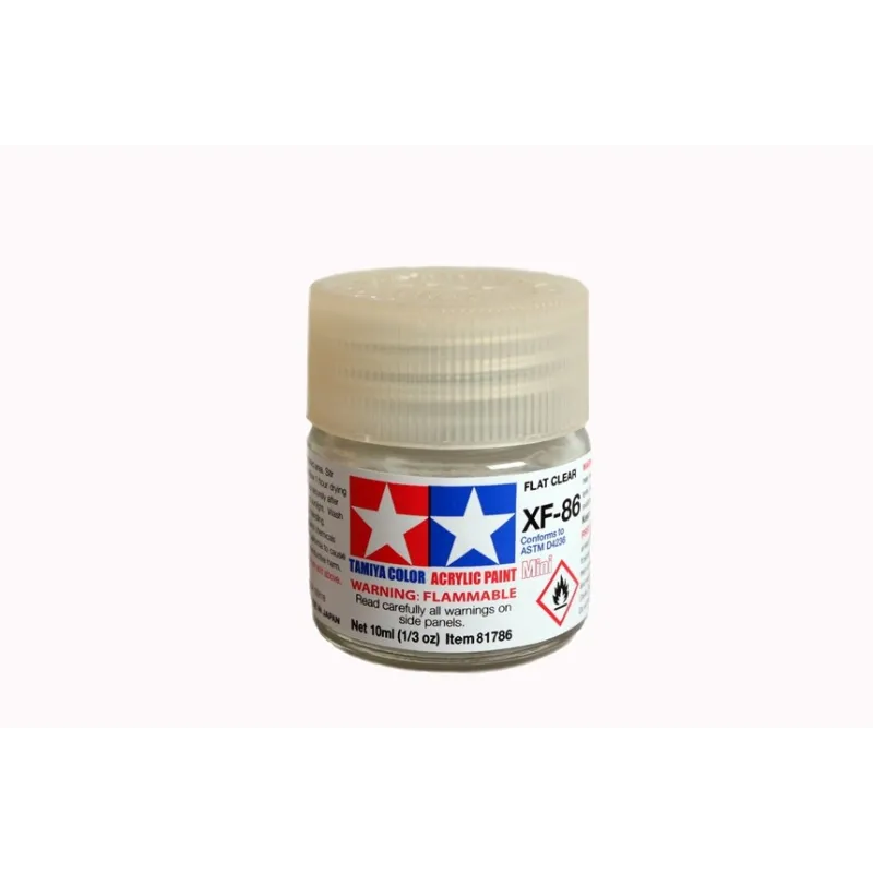 TAMIYA Xf86 Flat Clear