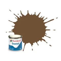 Humbrol No 186 Brown - Matt - Tinlet No 1 (14ml)